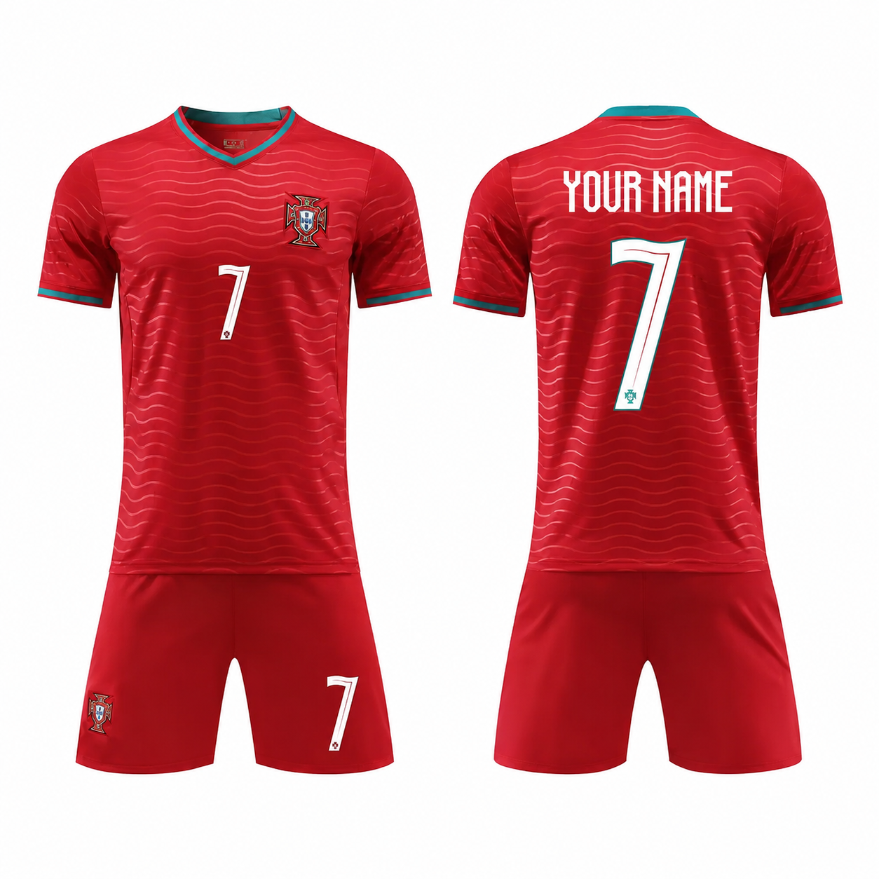 RONALDO PORTUGAL JERSEY RED