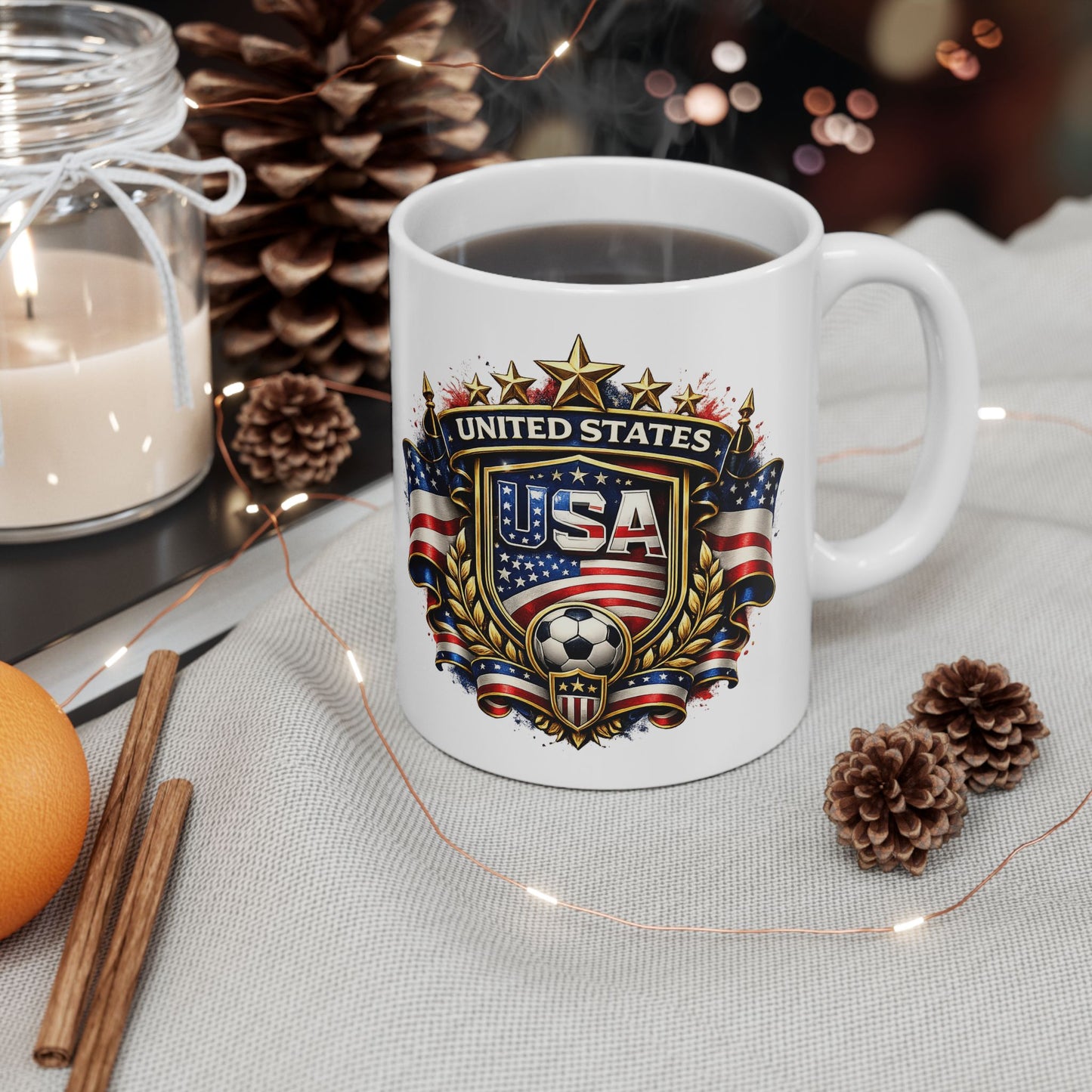 USA World Cup Coffee/Tea Mug (11oz, 15oz)