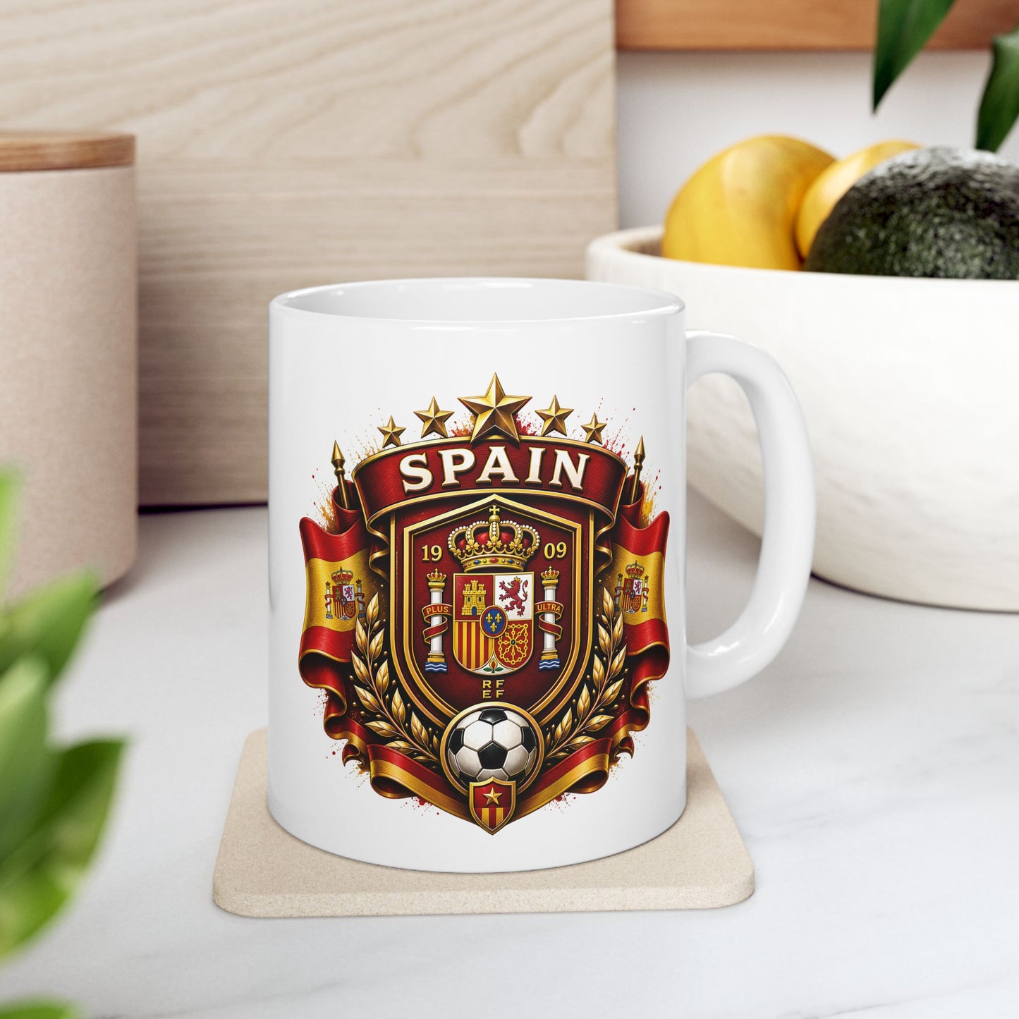 Spain World Cup Coffee/Tea Cup (11oz & 15oz)