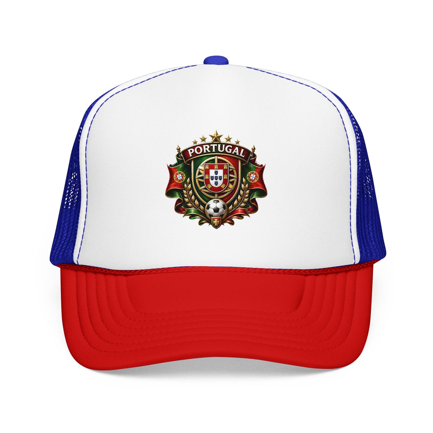 Portugal Crest Trucker Hat High Quality