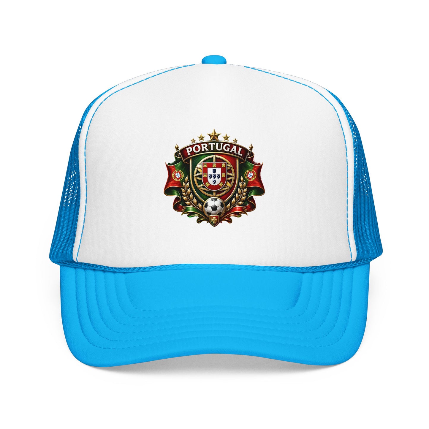 Portugal Crest Trucker Hat High Quality