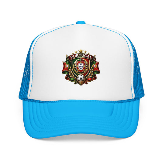 Portugal Crest Trucker Hat High Quality
