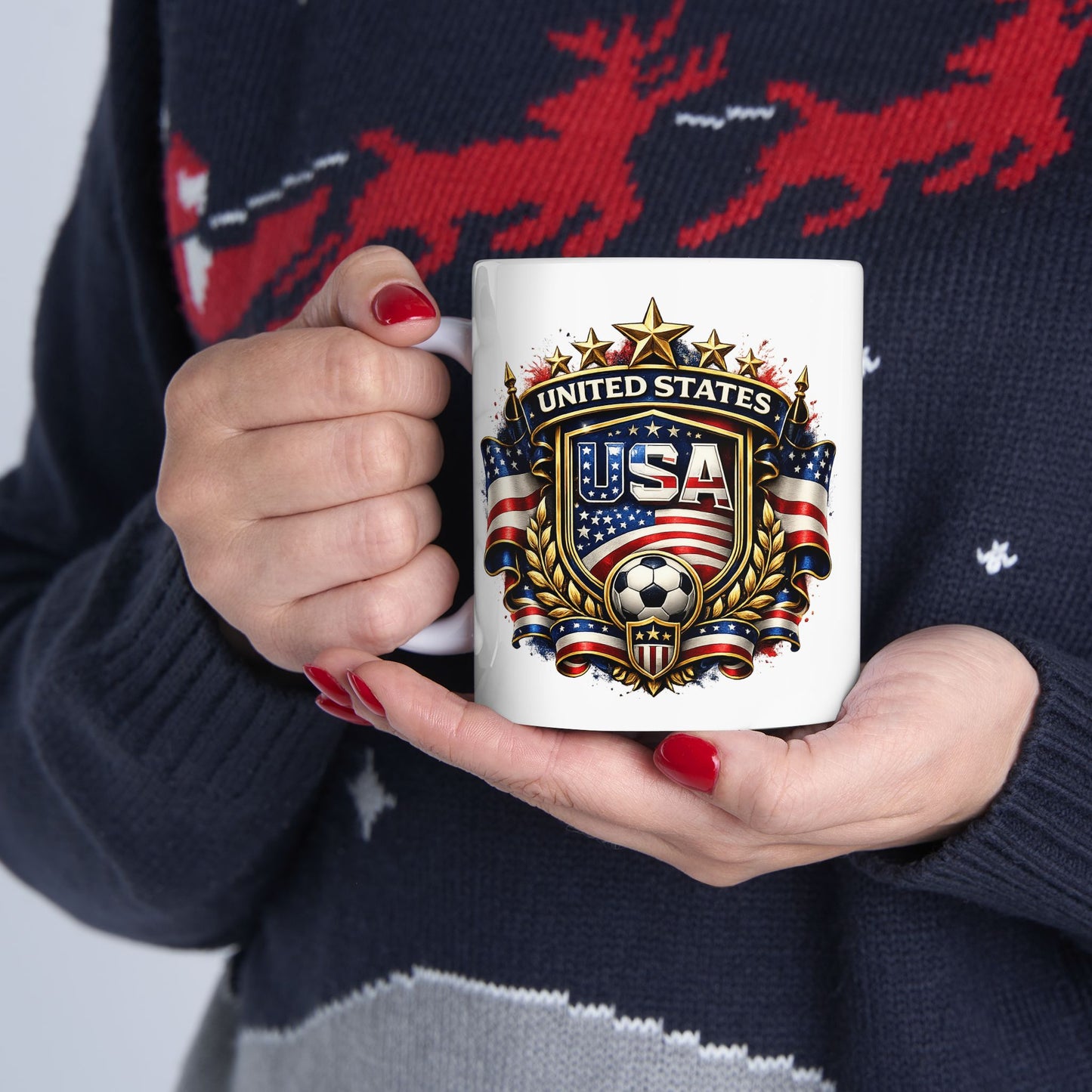 USA World Cup Coffee/Tea Mug (11oz, 15oz)