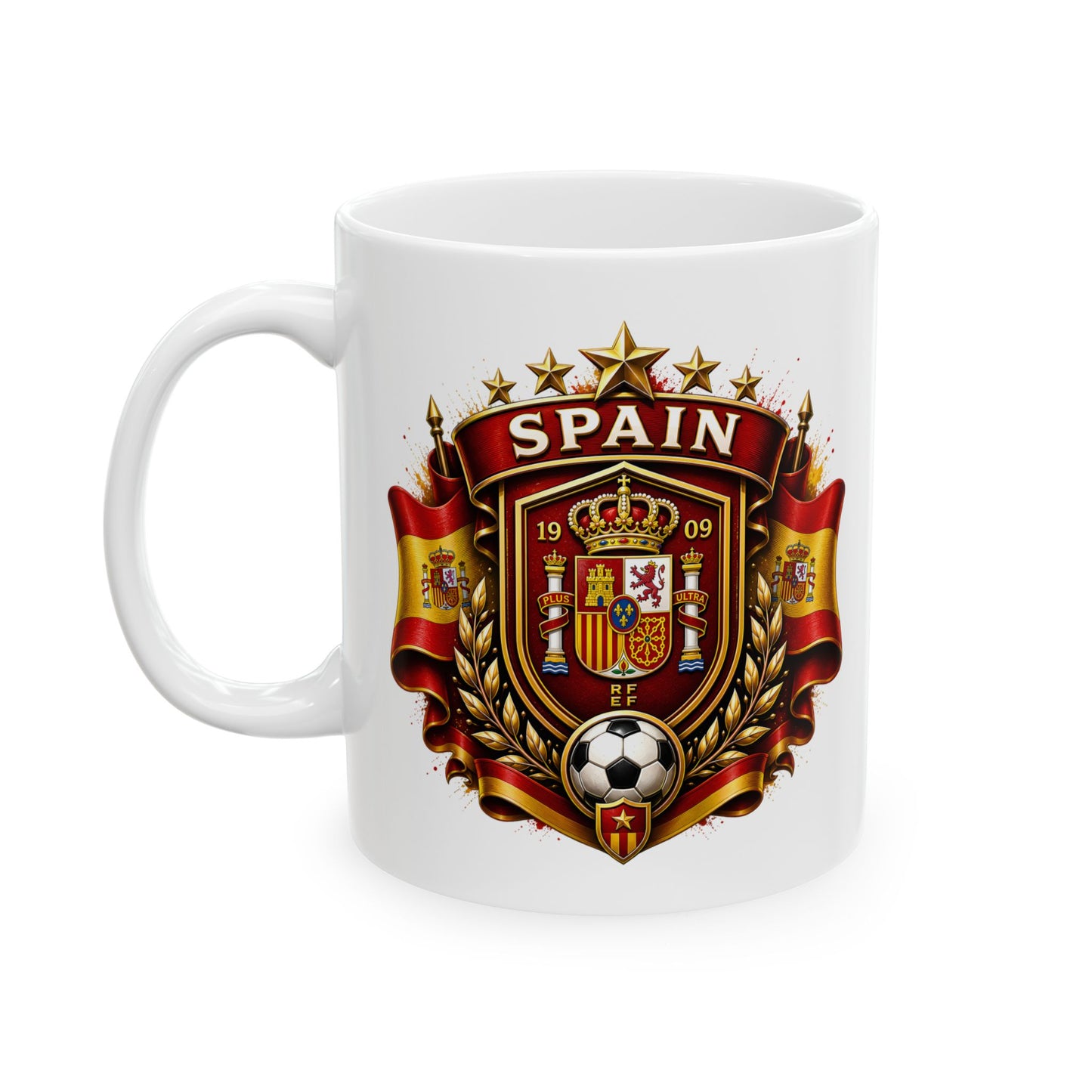 Spain World Cup Coffee/Tea Cup (11oz & 15oz)
