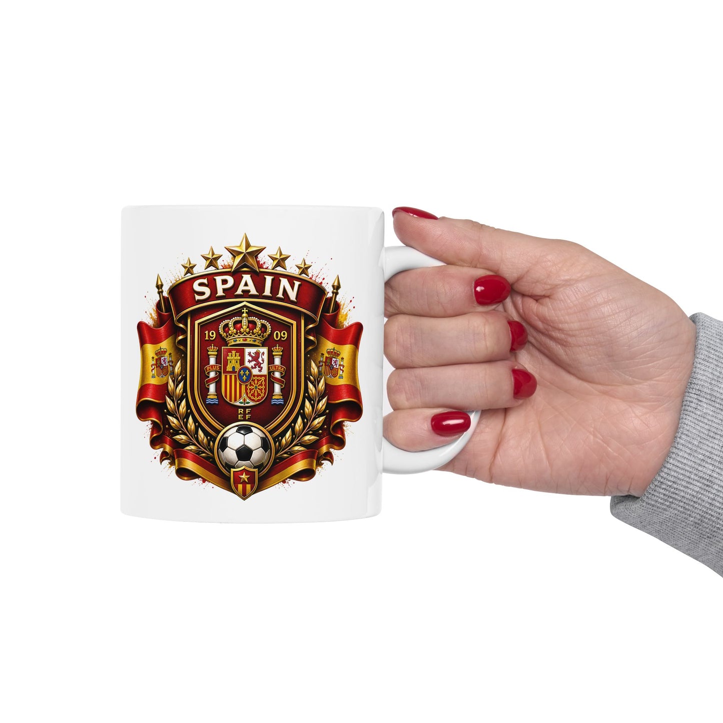 Spain World Cup Coffee/Tea Cup (11oz & 15oz)