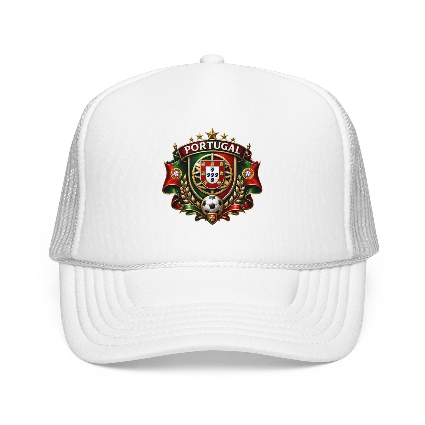 Portugal Crest Trucker Hat High Quality
