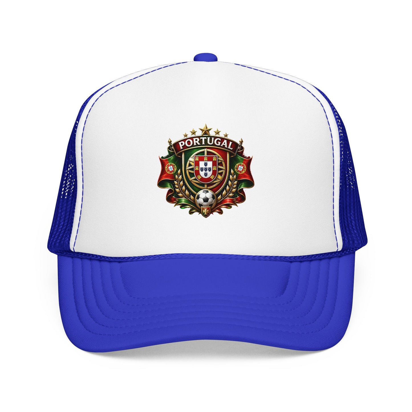 Portugal Crest Trucker Hat High Quality