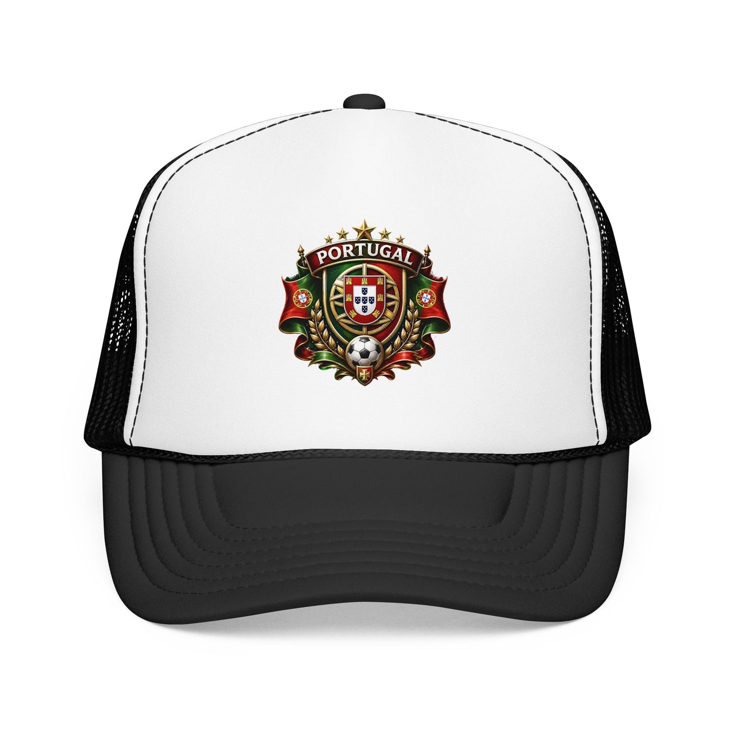 Portugal Crest Trucker Hat High Quality