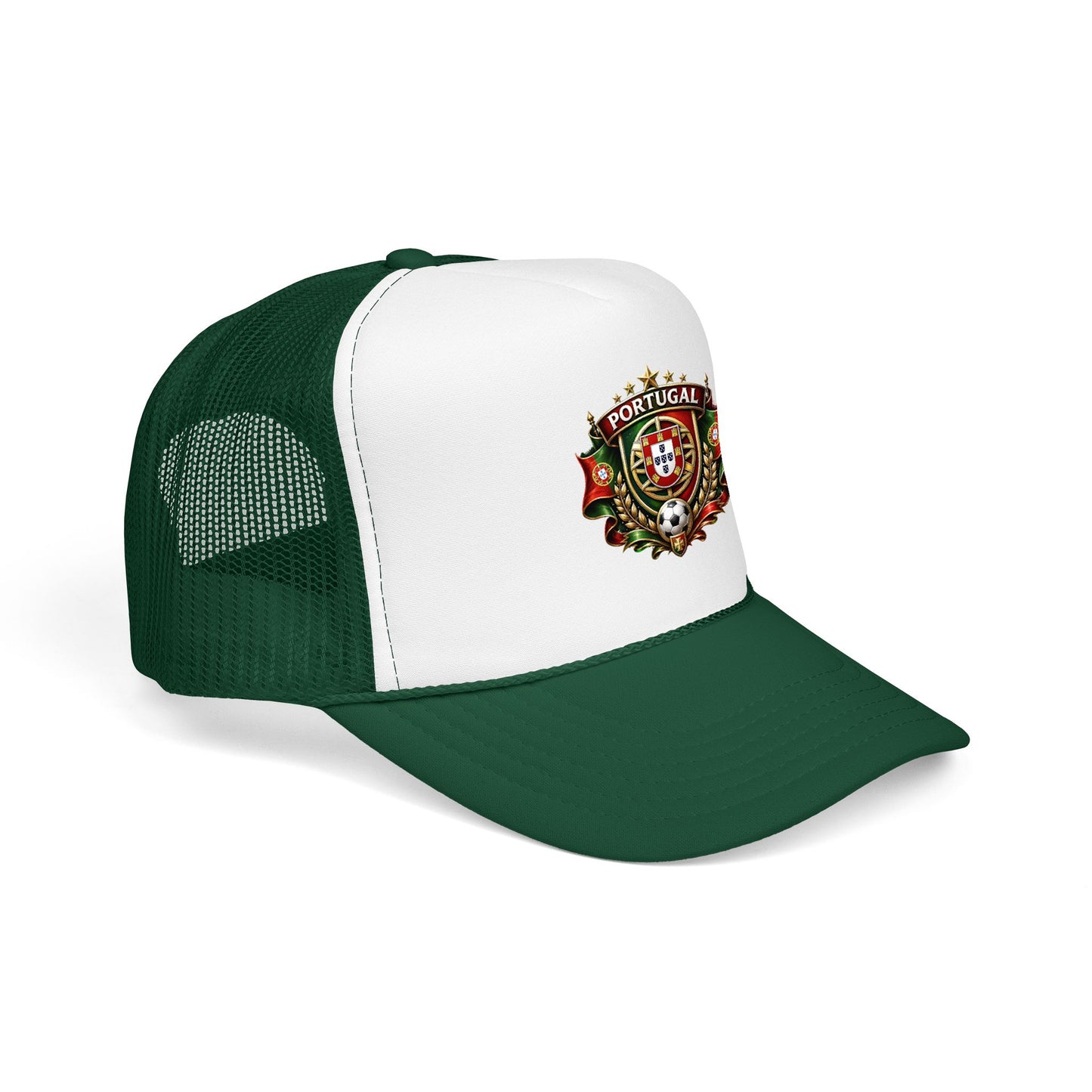 Portugal Crest Trucker Hat High Quality
