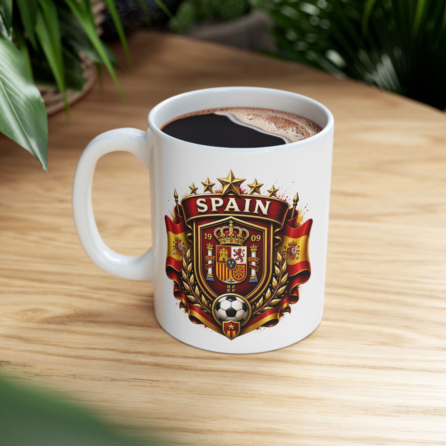 Spain World Cup Coffee/Tea Cup (11oz & 15oz)