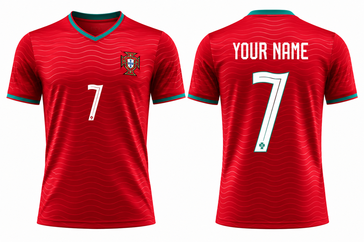 RONALDO PORTUGAL JERSEY RED