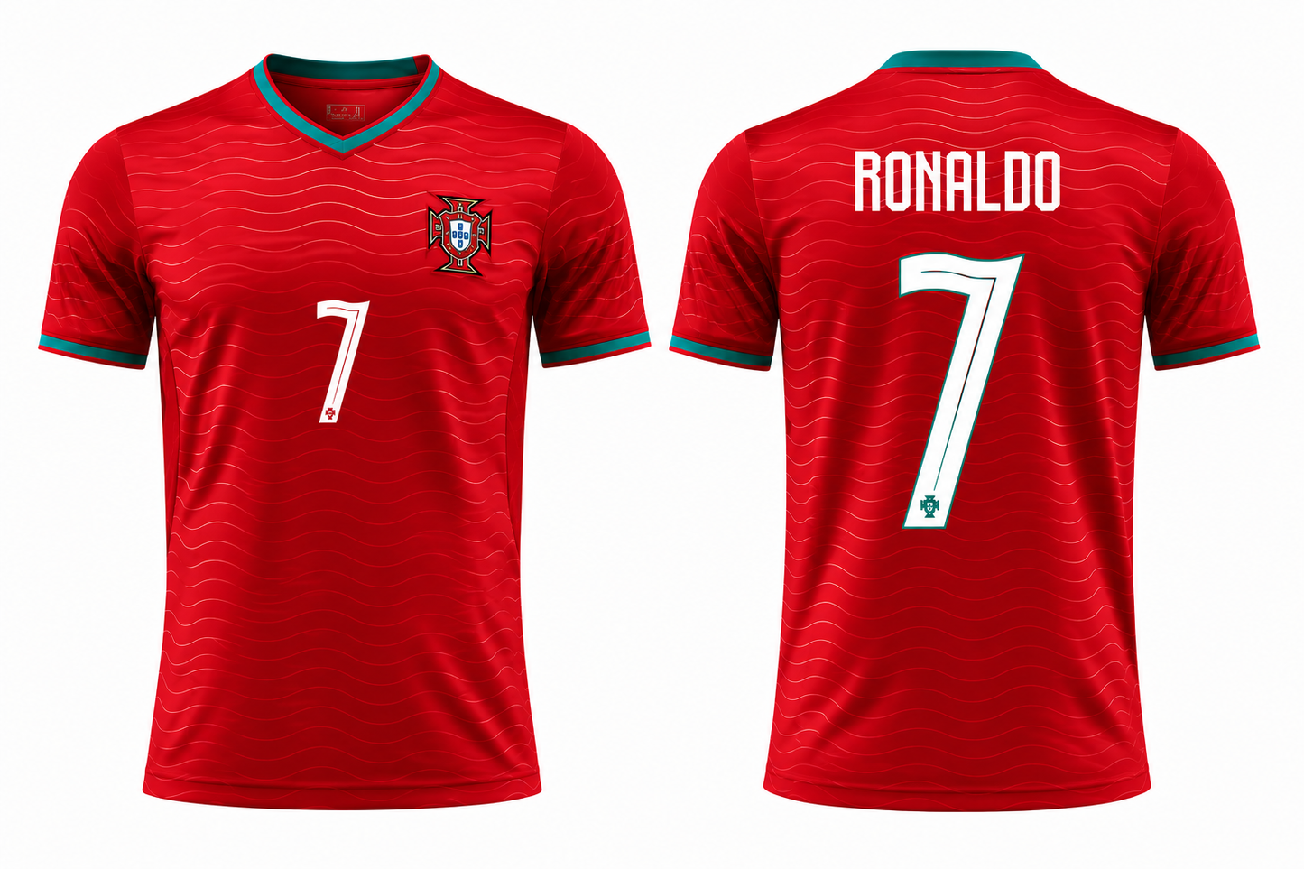 RONALDO PORTUGAL JERSEY RED