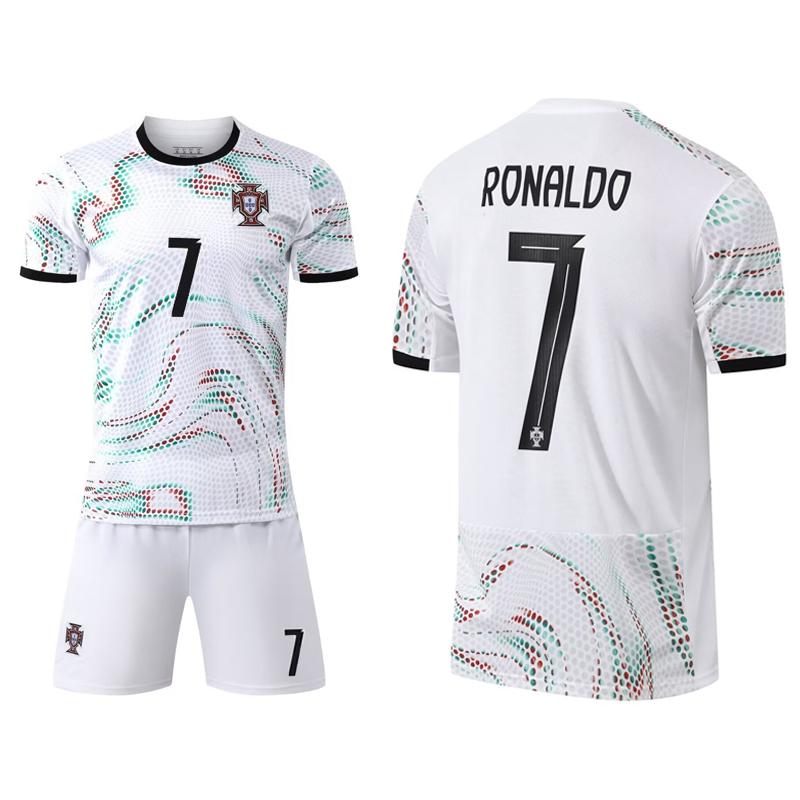 RONALDO PORTUGAL JERSEY WHITE